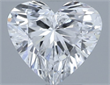 Natural Diamond 0.40 Carats, Heart with  Cut, D Color, VS2 Clarity and Certified by GIA
