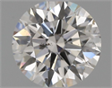 Natural Diamond 0.70 Carats, Round with Excellent Cut, H Color, SI1 Clarity and Certified by GIA
