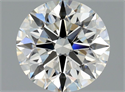 Natural Diamond 1.02 Carats, Round with Excellent Cut, I Color, VS2 Clarity and Certified by GIA