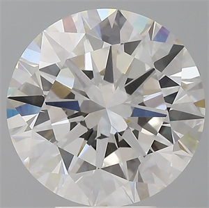 Picture of Lab Grown Diamond 5.45 Carats, Round with Excellent Cut, F Color, VVS2 Clarity and Certified by IGI