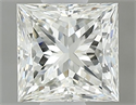 Diamante Natural 0.50 quilates, Princesa , Color J, claridad VVS1 y certificado GIA