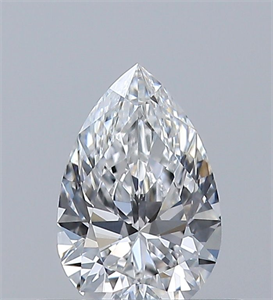Foto Diamante Natural 0.40 quilates, De pera , Color E, claridad VS1 y certificado GIA de