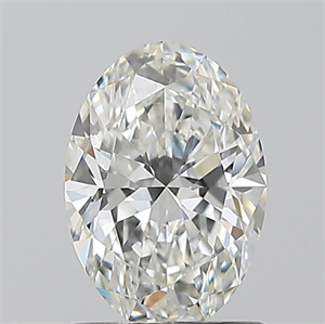 Picture of Natural Diamond 1.01 Carats, Oval with  Cut, G Color, FL Clarity and Certified by GIA