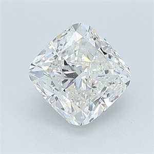 Picture of Natural Diamond 0.90 Carats, Cushion with  Cut, I Color, SI1 Clarity and Certified by GIA