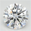 Del inventario de diamantes de laboratorio, 3.36 quilates, Redondo , Color D, claridad VVS1 y certificado IGI