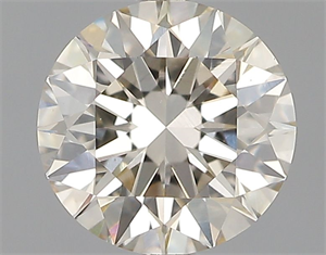 Picture of Natural Diamond 0.60 Carats, Round with Excellent Cut, L Color, VS2 Clarity and Certified by GIA