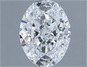 Diamante Natural 1.01 quilates, Ovalado , Color D, claridad VS1 y certificado GIA