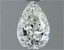 Natural Diamond 0.70 Carats, Pear with  Cut, I Color, SI1 Clarity and Certified by IGI