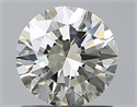 Diamante Natural 0.90 quilates, Redondo , Color K, claridad VVS1 y certificado GIA