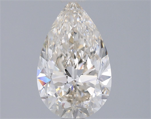 Picture of Natural Diamond 1.00 Carats, Pear with  Cut, K Color, SI1 Clarity and Certified by IGI