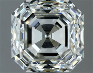 Foto Diamante Natural 2.01 quilates, Asscher , Color H, claridad VVS2 y certificado IGI de