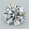Lab Grown Diamond 2.04 Carats, Round with Ideal Cut, D Color, VVS1 Clarity and Certified by IGI