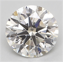 Natural Diamond 0.81 Carats, Round with Excellent Cut, I Color, SI2 Clarity and Certified by GIA