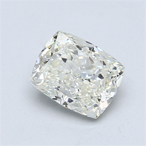 Picture of Natural Diamond 1.51 Carats, Cushion with  Cut, L Color, SI2 Clarity and Certified by GIA