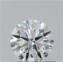 Diamante Natural 0.54 quilates, Redondo , Color E, claridad VVS2 y certificado GIA