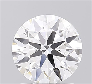 Picture of Lab Grown Diamond 1.50 Carats, Round with Ideal Cut, D Color, VS1 Clarity and Certified by IGI