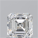 Natural Diamond 1.02 Carats, Asscher with  Cut, G Color, VS2 Clarity and Certified by GIA