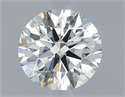 Diamante Natural 0.40 quilates, Redondo , Color J, claridad VVS1 y certificado GIA