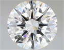 Lab Grown Diamond 7.04 Carats, Round with Excellent Cut, F Color, VVS2 Clarity and Certified by IGI