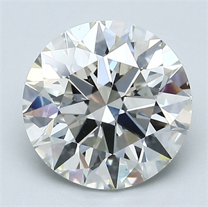 Foto Diamante Natural 2.51 quilates, Redondo , Color I, claridad SI1 y certificado GIA de