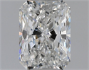Diamante Natural 0.50 quilates, Radiante , Color F, claridad VS1 y certificado GIA