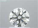 Natural Diamond 0.94 Carats, Round with Excellent Cut, H Color, VS2 Clarity and Certified by GIA
