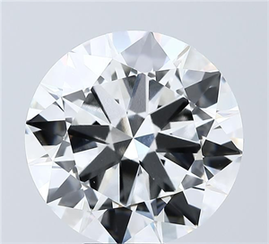 Picture of Lab Grown Diamond 10.02 Carats, Round with Excellent Cut, F Color, VVS2 Clarity and Certified by IGI