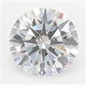 Lab Grown Diamond 3.01 Carats, Round with Ideal Cut, D Color, VVS1 Clarity and Certified by IGI
