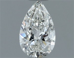 Picture of Natural Diamond 0.50 Carats, Pear with  Cut, G Color, VS2 Clarity and Certified by GIA