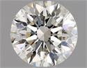 Natural Diamond 0.80 Carats, Round with Excellent Cut, J Color, SI1 Clarity and Certified by GIA