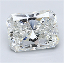 Diamante Natural 2.70 quilates, Radiante , Color G, claridad SI1 y certificado GIA