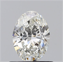 Diamante Natural 0.59 quilates, Ovalado , Color G, claridad VS2 y certificado GIA