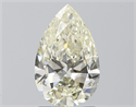 Natural Diamond 1.50 Carats, Pear with  Cut, M Color, SI1 Clarity and Certified by GIA