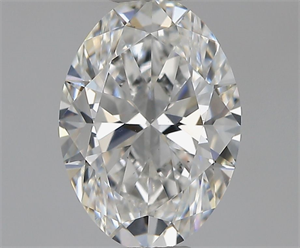 Foto Diamante Natural 1.01 quilates, Ovalado , Color F, claridad VS2 y certificado GIA de