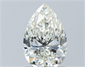 Natural Diamond 1.01 Carats, Pear with  Cut, J Color, SI2 Clarity and Certified by GIA