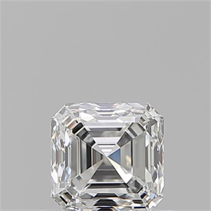 Foto Diamante Natural 0.71 quilates, Asscher , Color F, claridad VVS1 y certificado GIA de