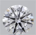 Lab Grown Diamond 1.94 Carats, Round with Ideal Cut, E Color, IF Clarity and Certified by IGI
