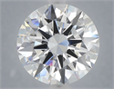 Lab Grown Diamond 5.02 Carats, Round with Excellent Cut, E Color, VVS2 Clarity and Certified by IGI