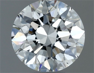 Foto Diamante Natural 0.50 quilates, Redondo , Color F, claridad VS2 y certificado GIA de