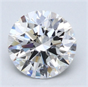 Diamante Natural 1.70 quilates, Redondo , Color F, claridad SI1 y certificado GIA