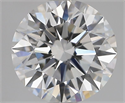 Lab Grown Diamond 1.56 Carats, Round with Ideal Cut, E Color, VVS2 Clarity and Certified by IGI