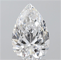 Diamante Natural 1.70 quilates, De pera , Color D, claridad VS1 y certificado GIA