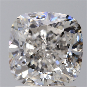 Picture of Natural Diamond 1.90 Carats, Cushion with  Cut, G Color, SI2 Clarity and Certified by IGI