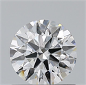 Diamante Natural 0.76 quilates, Redondo , Color F, claridad VS1 y certificado GIA