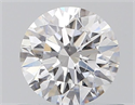 Natural Diamond 0.55 Carats, Round with Excellent Cut, D Color, SI1 Clarity and Certified by GIA