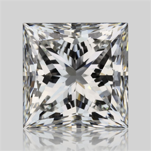 Picture of Natural Diamond 1.20 Carats, Princess with  Cut, H Color, VS1 Clarity and Certified by GIA