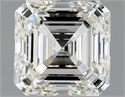 Diamante Natural 2.01 quilates, Asscher , Color I, claridad VVS1 y certificado GIA