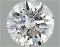 Del inventario de diamantes de laboratorio, 1.10 quilates, Redondo , Color D, claridad VS2 y certificado IGI