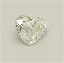 Natural Diamond 0.44 Carats, Heart with  Cut, I Color, VS2 Clarity and Certified by GIA