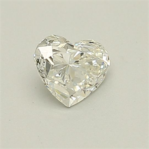 Picture of Natural Diamond 0.44 Carats, Heart with  Cut, I Color, VS2 Clarity and Certified by GIA